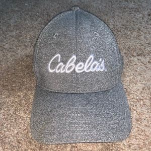 Cabela’s Grey and White One Size Fits all hat!